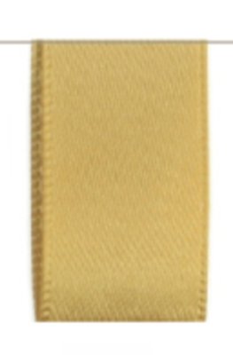 Satijn Lint Double Face 10mm Gold