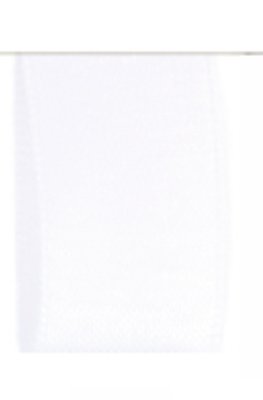Satijn Lint Double Face 10mm White