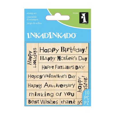 Inkadinkado stamp set