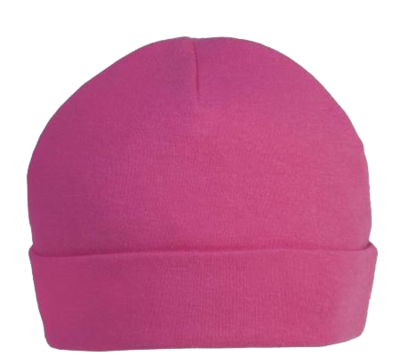 Baby Beanie/Mutsje Fuchsia
