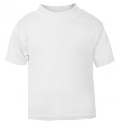 Baby & Kinder T-Shirt Wit 0-3mnd