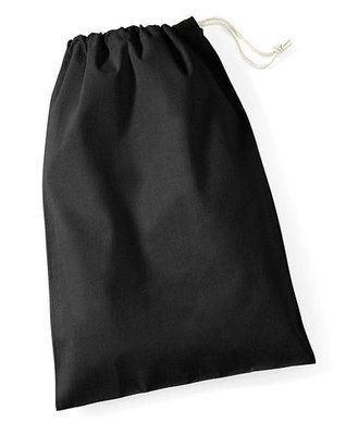 Maat L Cotton Stuff Bag Black