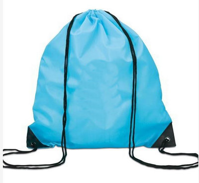 Gym/Zwem Tas Polyester Turquoise