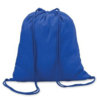 Gym/Zwem Tas Katoen Blauw