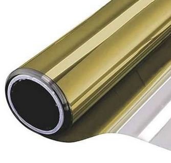 Statische Raamfolie Goud