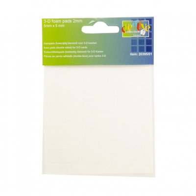 3D Foam Pads White