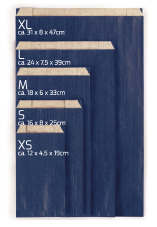Paper Gift Bags Blue XS (10st.)