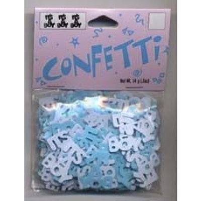 Confetti It's a Boy blauw/wit