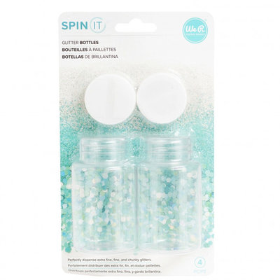 We R Memory Keepers Spin IT Glitter Bottles