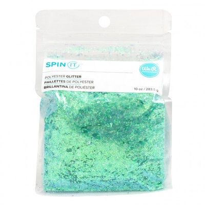 We R Memory Keepers Glitter Spin IT - Chunky Aqua