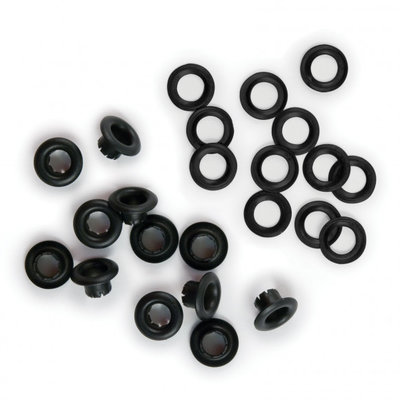We R Memory Keepers standard eyelet & washer black