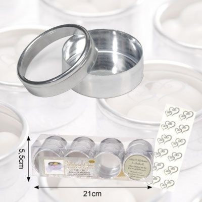 Doosjes Aluminium 12st.