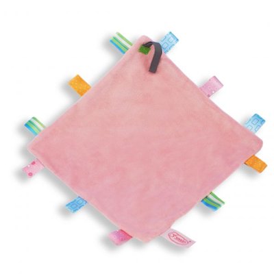 Labeldoekje Speen Roze