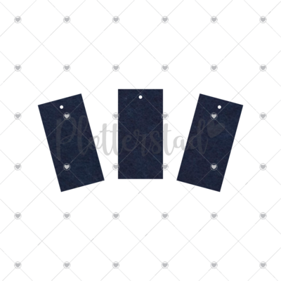 Sleutelhanger / Label Vilt Recht Klein Diverse Kleuren