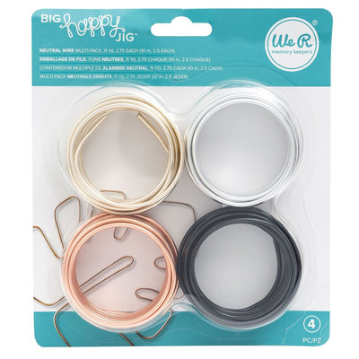 We R Memory Keepers Big Happy Jig Wire 2,5mm Neutral