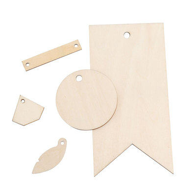 We R Memory Keepers Singe Quill Wood Veneer Ephemera Labels