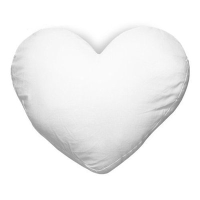 Sublimatie Kussen Hoes én Vulling Hart 40x35cm op=op