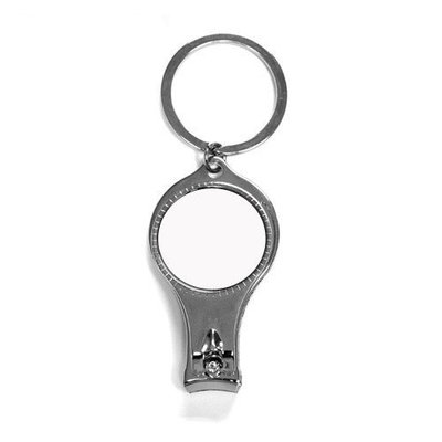 Sublimatie Sleutehanger Metaal Met Nagelknipper op=op