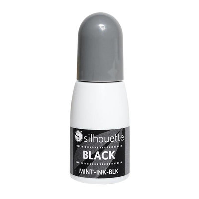 Silhouette mint inkt black