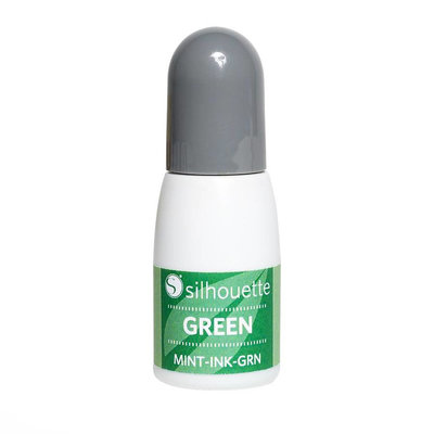 Silhouette mint inkt green