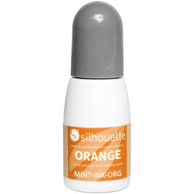 Silhouette mint inkt orange