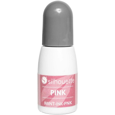 Silhouette mint inkt pink