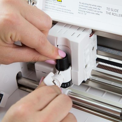Silhouete verstelbaar mesje zwart