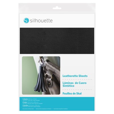 Silhouette leatherette sheets