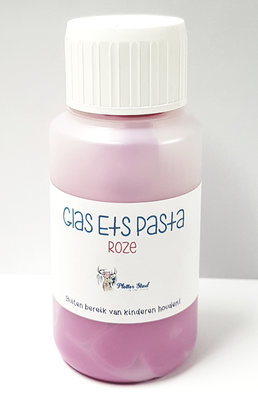 Glas ets pasta (roze)