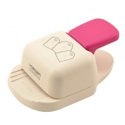 Vaessen Creative 3-in-1 label pons geschulpte rand