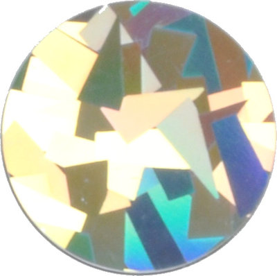 Holografisch crystal silver