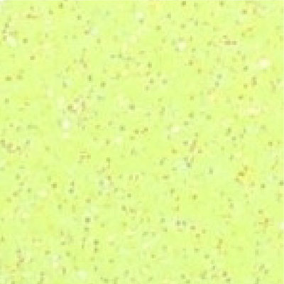 Pearl glitter fluor yellow