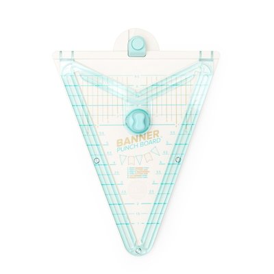 We R Memory Keepers banner punch board