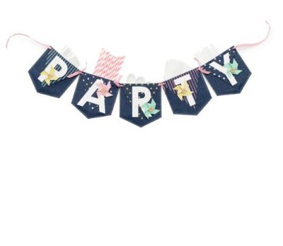 We R Memory Keepers banner punch board