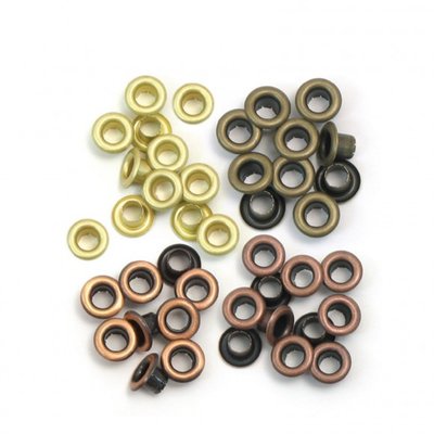 We R Memory Keepers standard eyelets copper warm metal