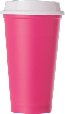 520ml kunststofbeker roze
