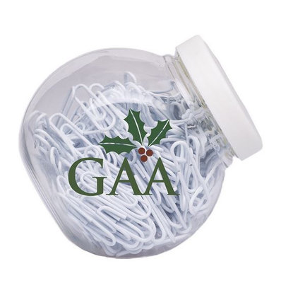 Paperclips in pot wit