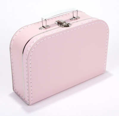25cm koffertje baby roze