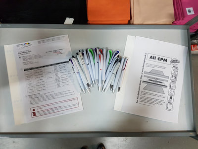 Pennen pers voor 10 pennen