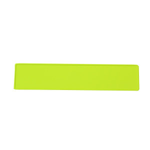 Fluor geel kentekenplaat