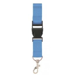 Keycord Neksluiting Licht Blauw