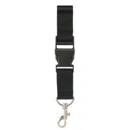 Keycord Met Neksluiting Zwart