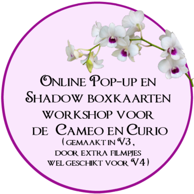 Online Workshop pop-up kaarten en shadow-boxkaarten ontwerpen