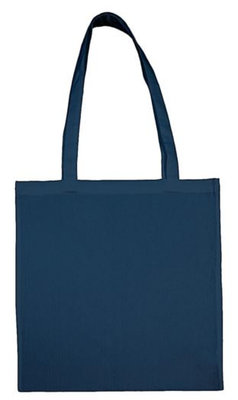 Cotton bag indigo blue