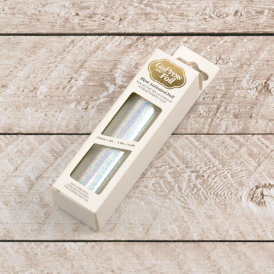 725353 Silver -dust- CC heat activated foil