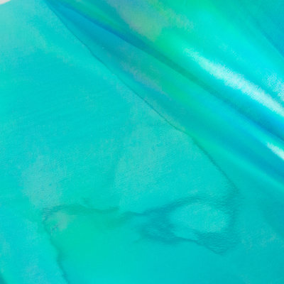 725392 Blue green CC heat activated foil