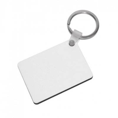 Sublimatie sleutelhanger mdf recht 5,5 x 4cm