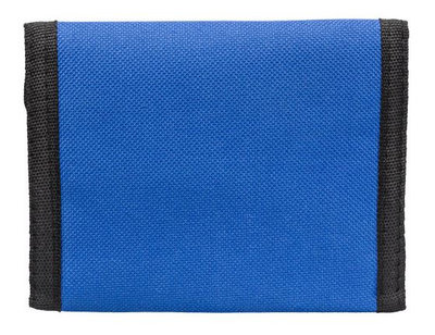 Polyester portemonnee blauw
