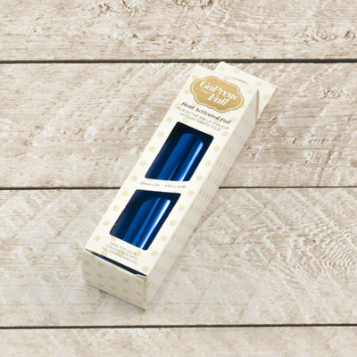 725690 Royal blue mirror CC heat activated foil