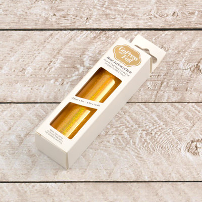 725386 Gold Iridescent Shavings CC heat activated foil